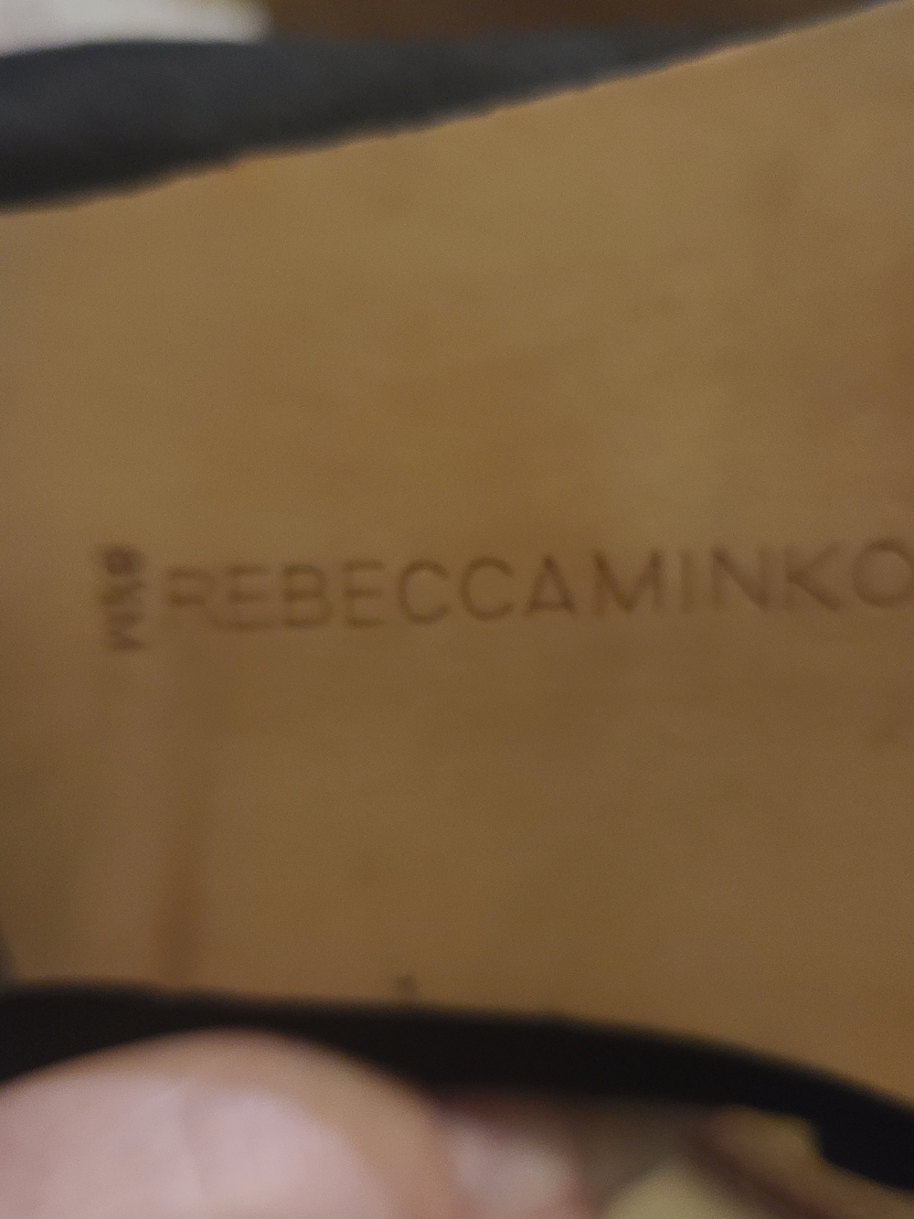 Rebecca Minkoff Black Suede Slip-On Loafers - Picture 3 of 3